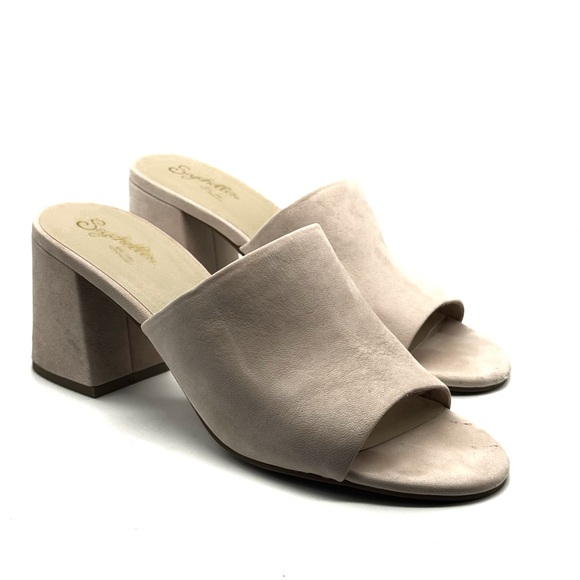 Seychelles Shoes - Seychelles Commute Light Pink Block Heel Sandals